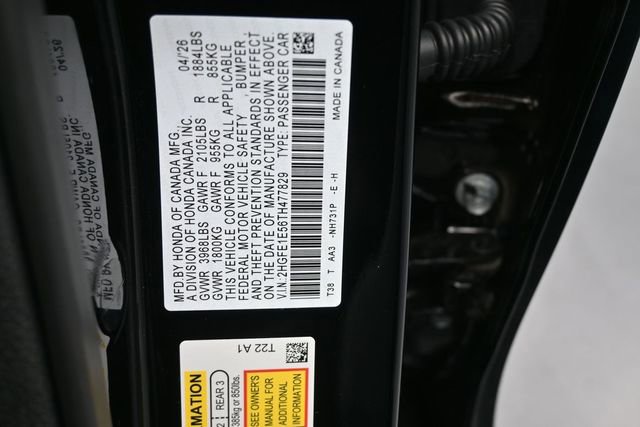 New 2026 Honda Civic Si image 20