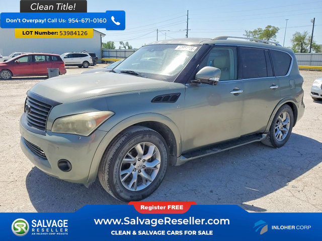 Used 2012 INFINITI QX56 4WD w/ Theater Pkg image 1