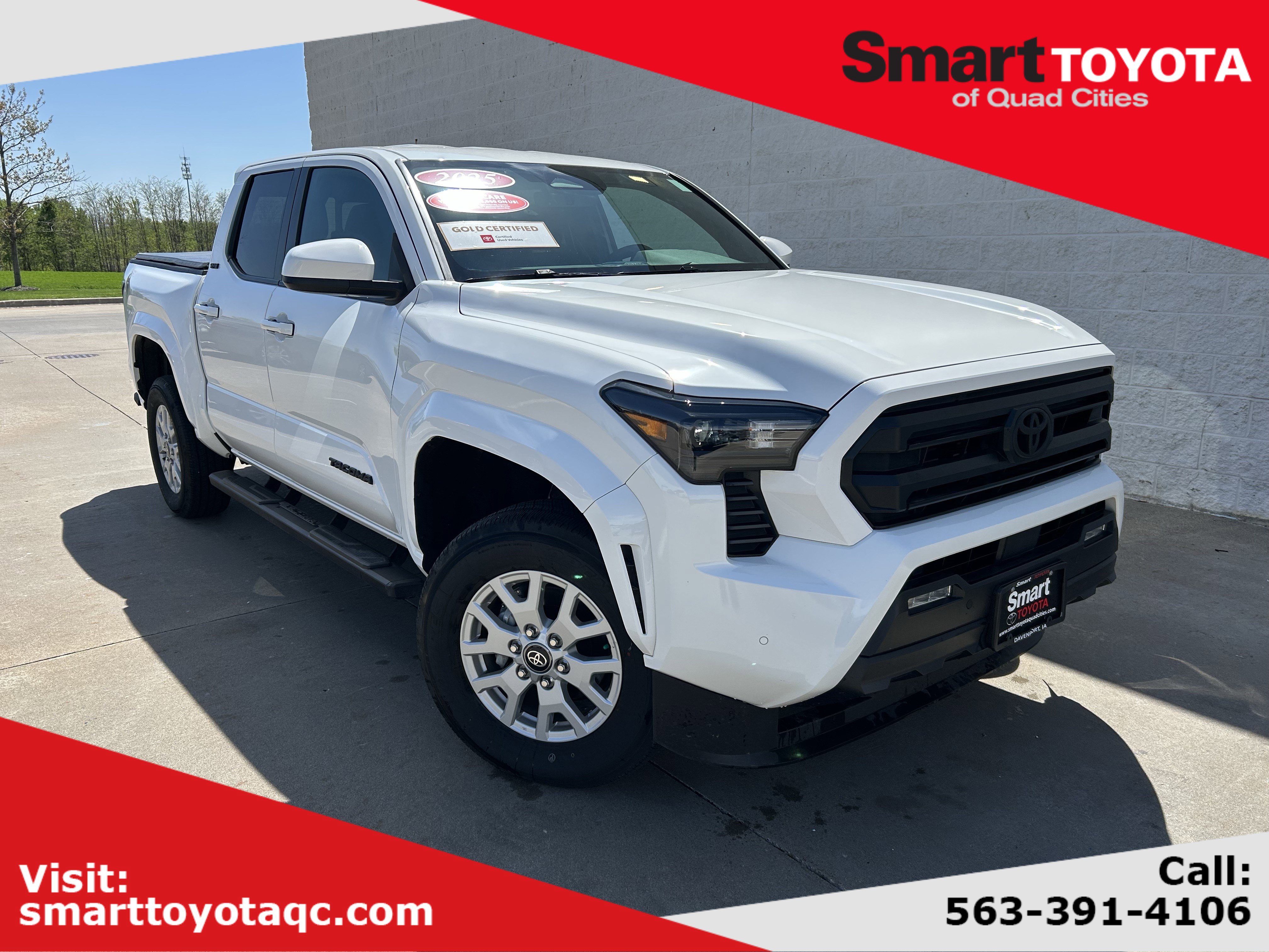 Certified 2025 Toyota Tacoma SR5 w/ SR5 Upgrade Package AWD/4WD image 1