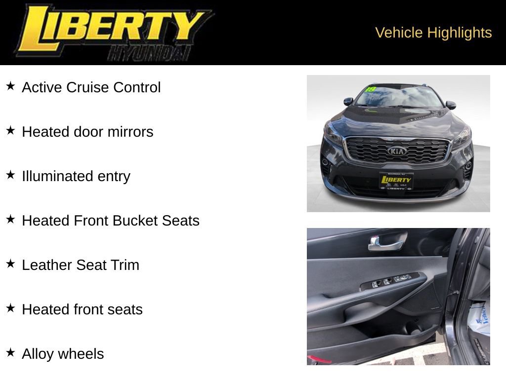 Used 2019 Kia Sorento EX w/ EX Touring Package image 10