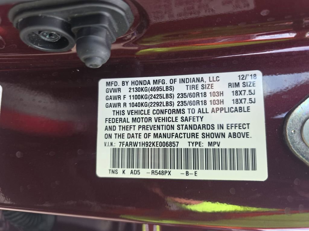 Used 2019 Honda CR-V Touring image 22