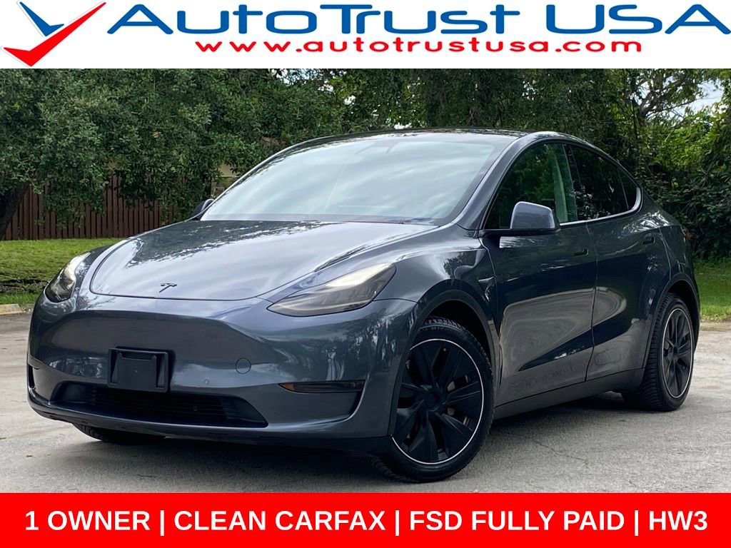 Used 2021 Tesla Model Y Long Range AWD/4WD image 1