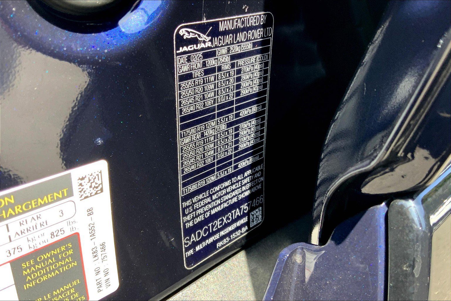 New 2026 Jaguar F-PACE R-Dynamic S image 10