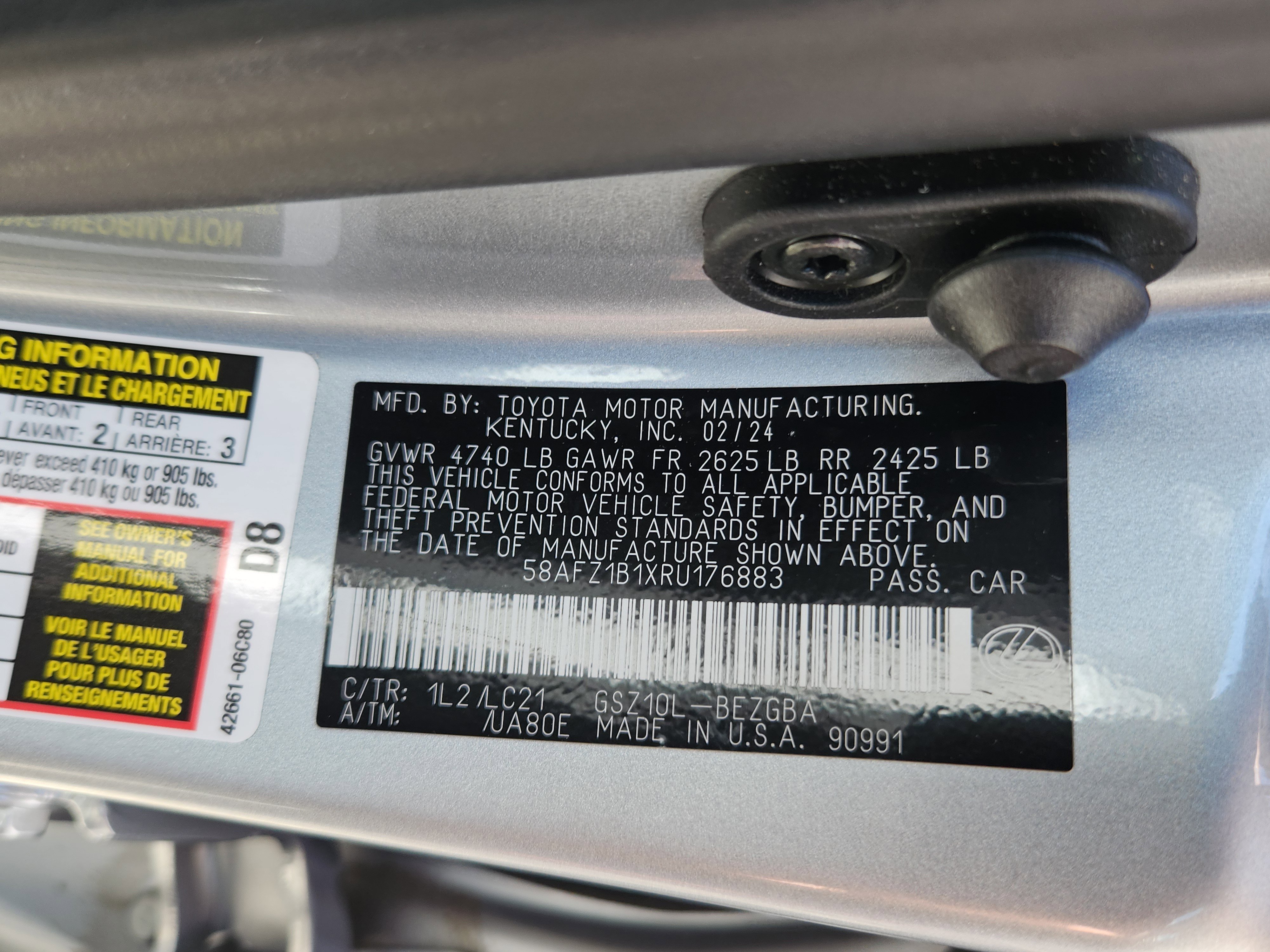 Used 2024 Lexus ES 350 Ultra Luxury w/ Accessory Package (Z2) image 25