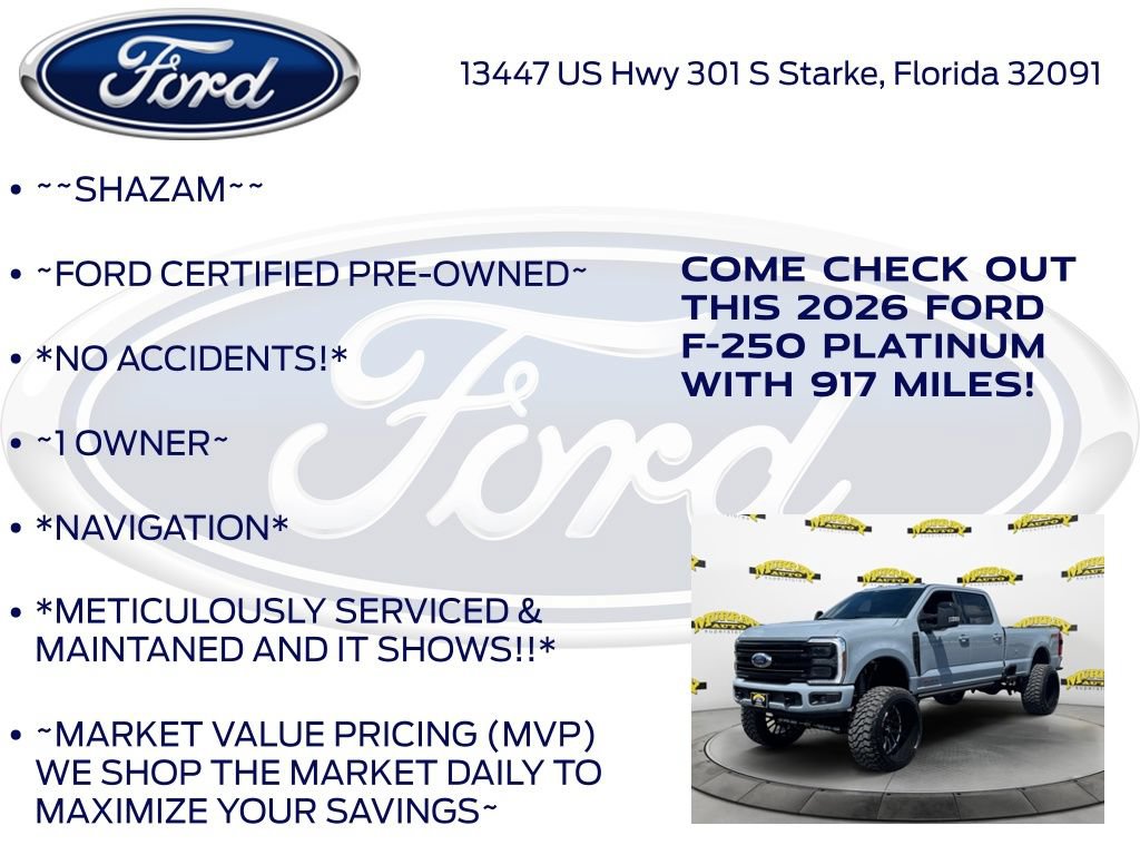Used 2026 Ford F250 Platinum AWD/4WD image 5