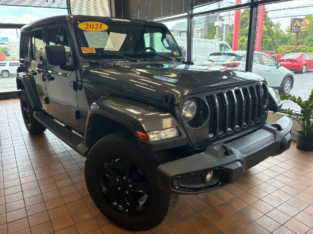 Used 2021 Jeep Wrangler Unlimited Sahara image 1