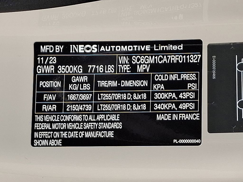 Used 2024 INEOS Grenadier image 27