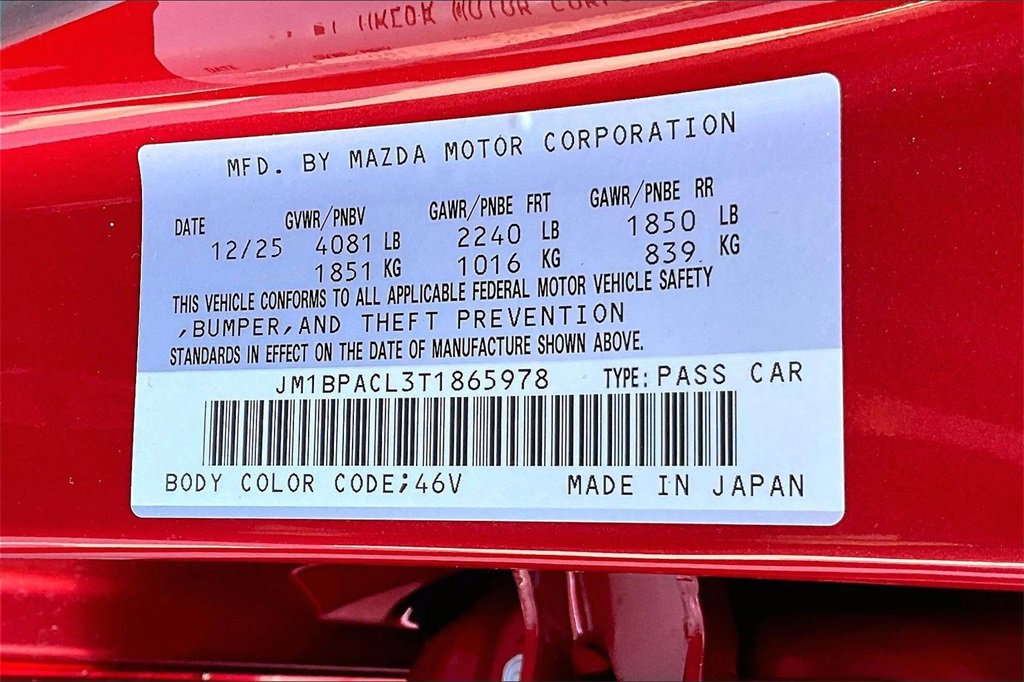 New 2026 MAZDA MAZDA3 2.5 S Sedan w/ Preferred Pkg image 24