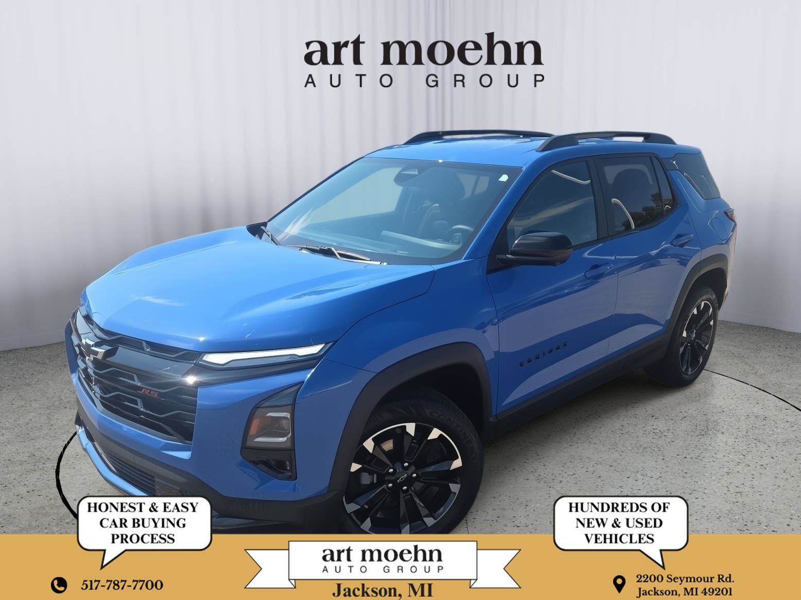 Certified 2025 Chevrolet Equinox RS w/ Safety and Technology Package