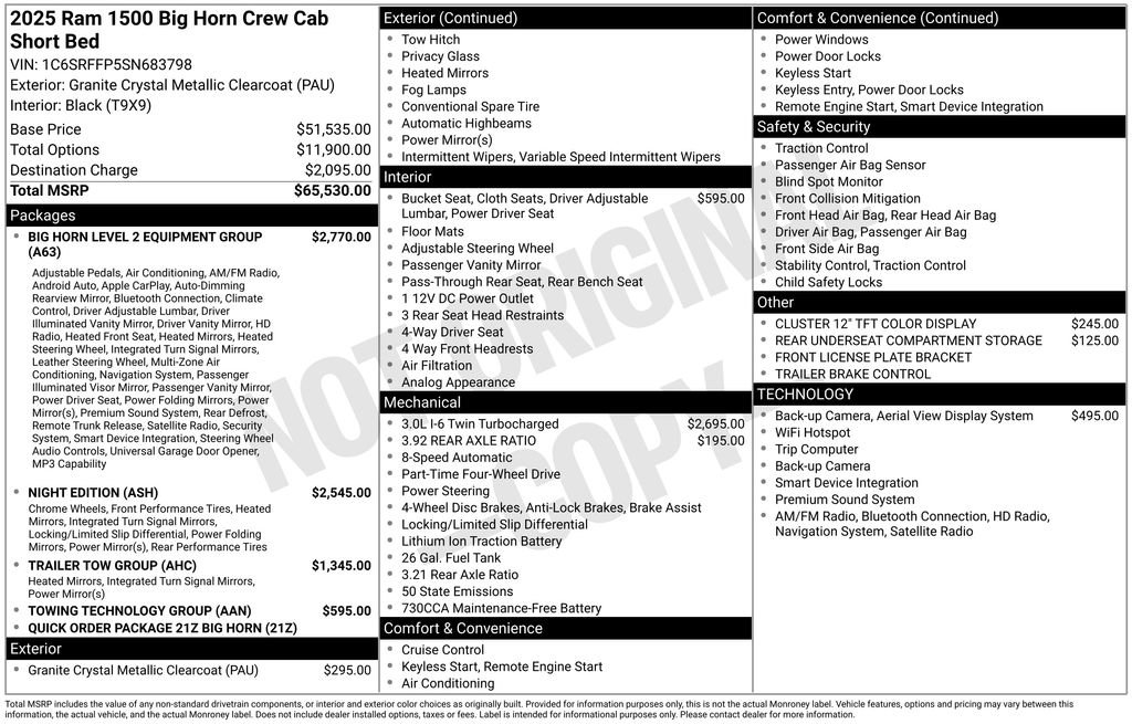 Used 2025 RAM 1500 Big Horn AWD/4WD video 3