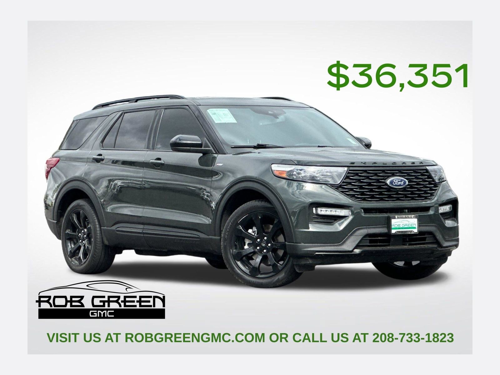 Used 2023 Ford Explorer ST-Line w/ Class IV Trailer Tow Package