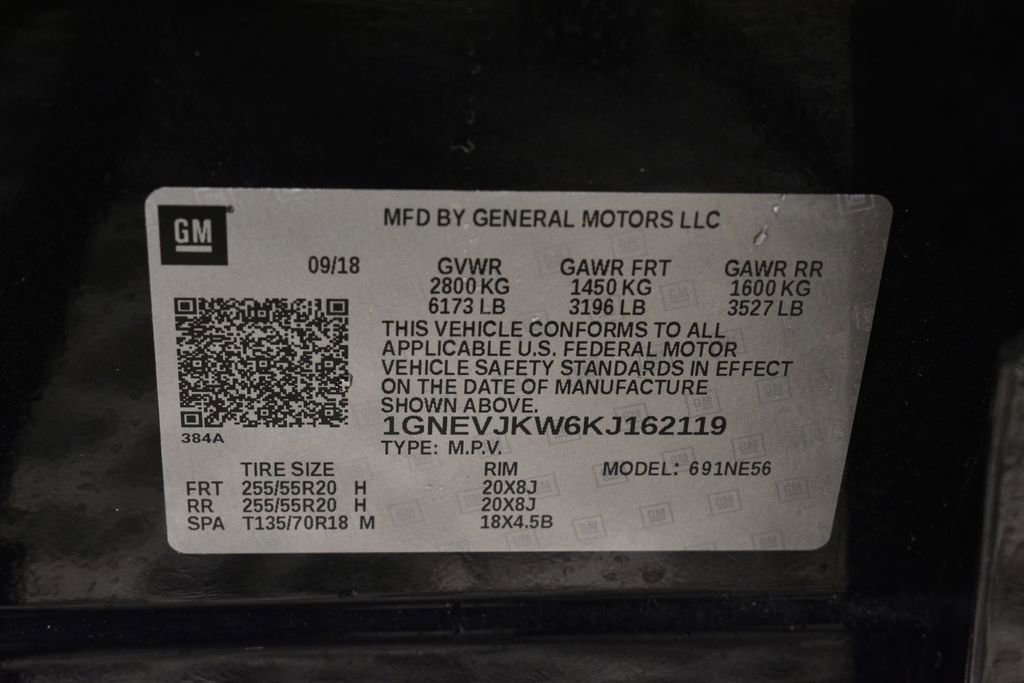 Used 2019 Chevrolet Traverse High Country w/ LPO, Floor Liner Package image 42