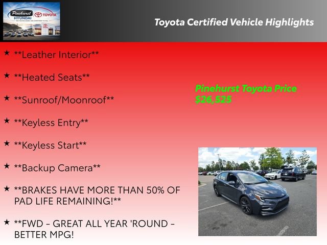 Used 2025 Toyota Corolla XSE FWD image 34