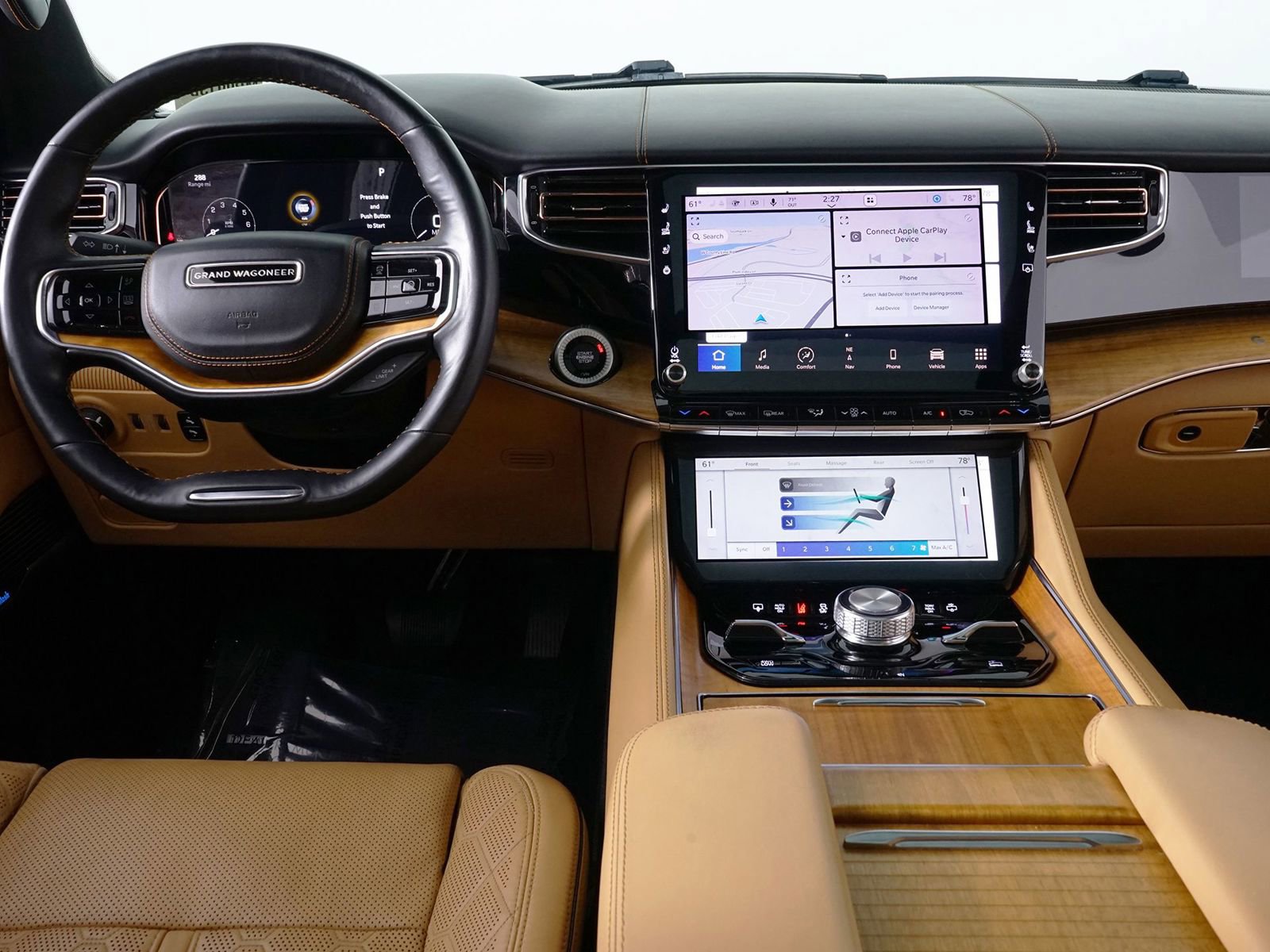 Used 2022 Jeep Grand Wagoneer Series III w/ Rear Seat Video Group 1 image 26