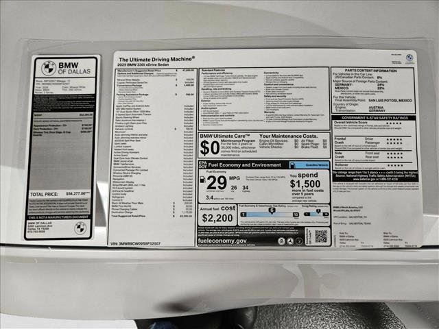 Used 2025 BMW 330i xDrive Sedan w/ Convenience Package image 17