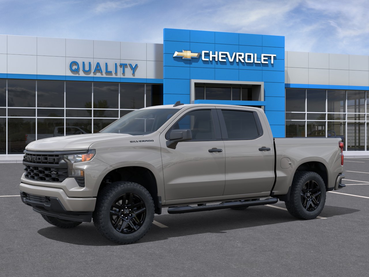 New 2026 Chevrolet Silverado 1500 Custom w/ Turbomax Blackout Package RWD image 19