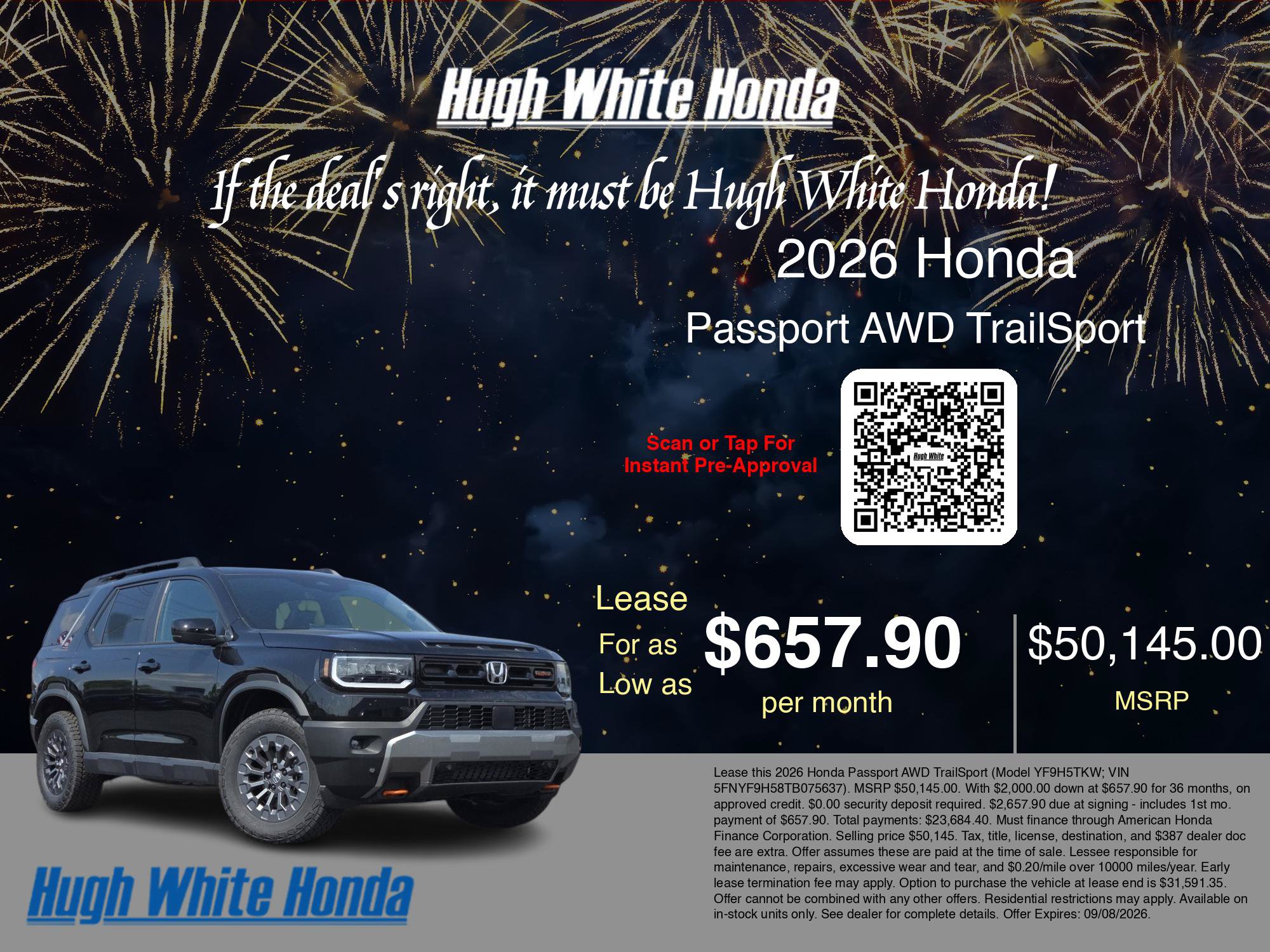 New 2026 Honda Passport TrailSport image 3