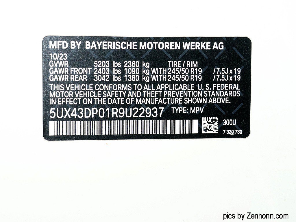 Certified 2024 BMW X3 sDrive30i w/ Premium Package RWD image 40