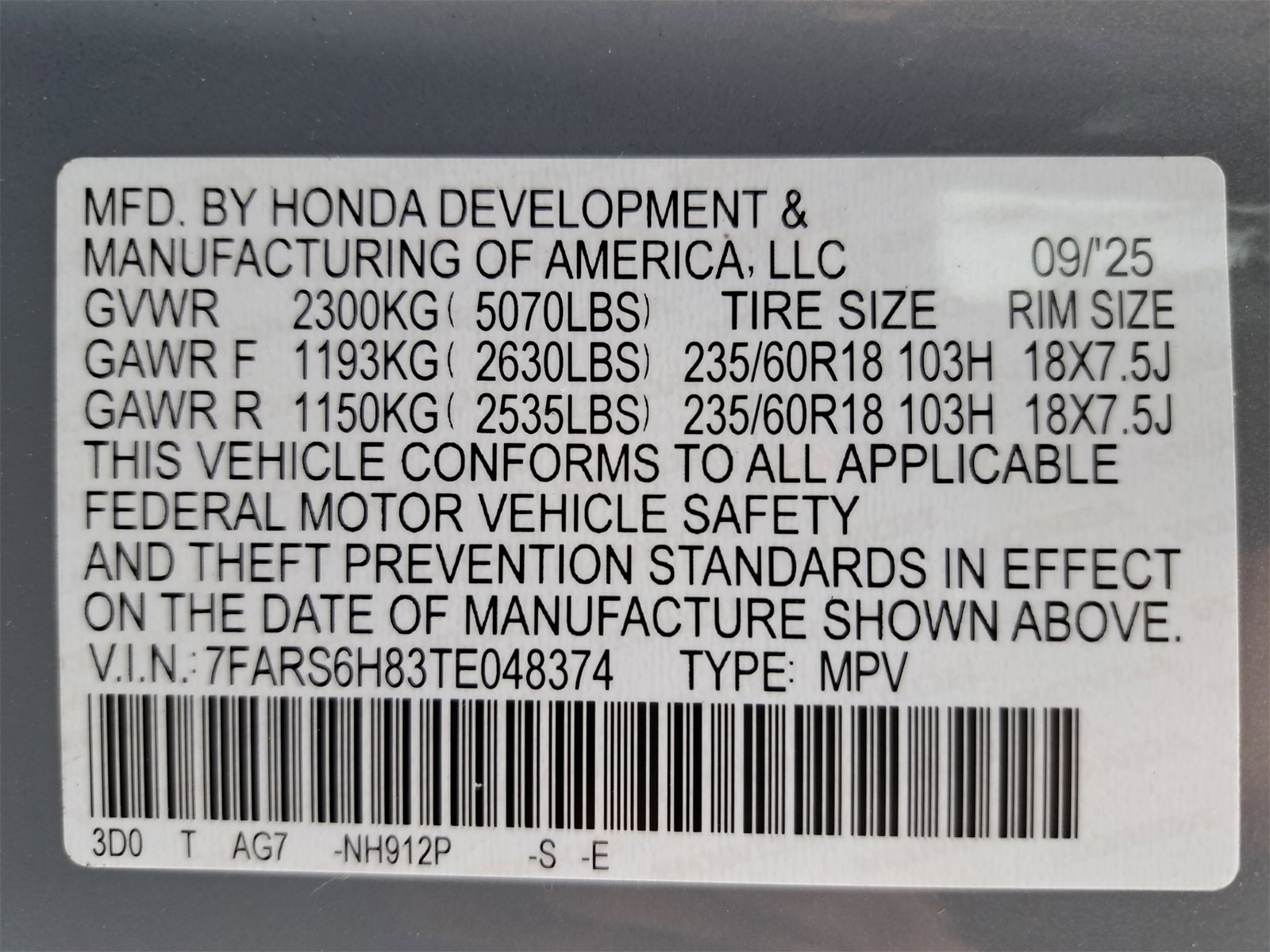 New 2026 Honda CR-V Sport-L image 36