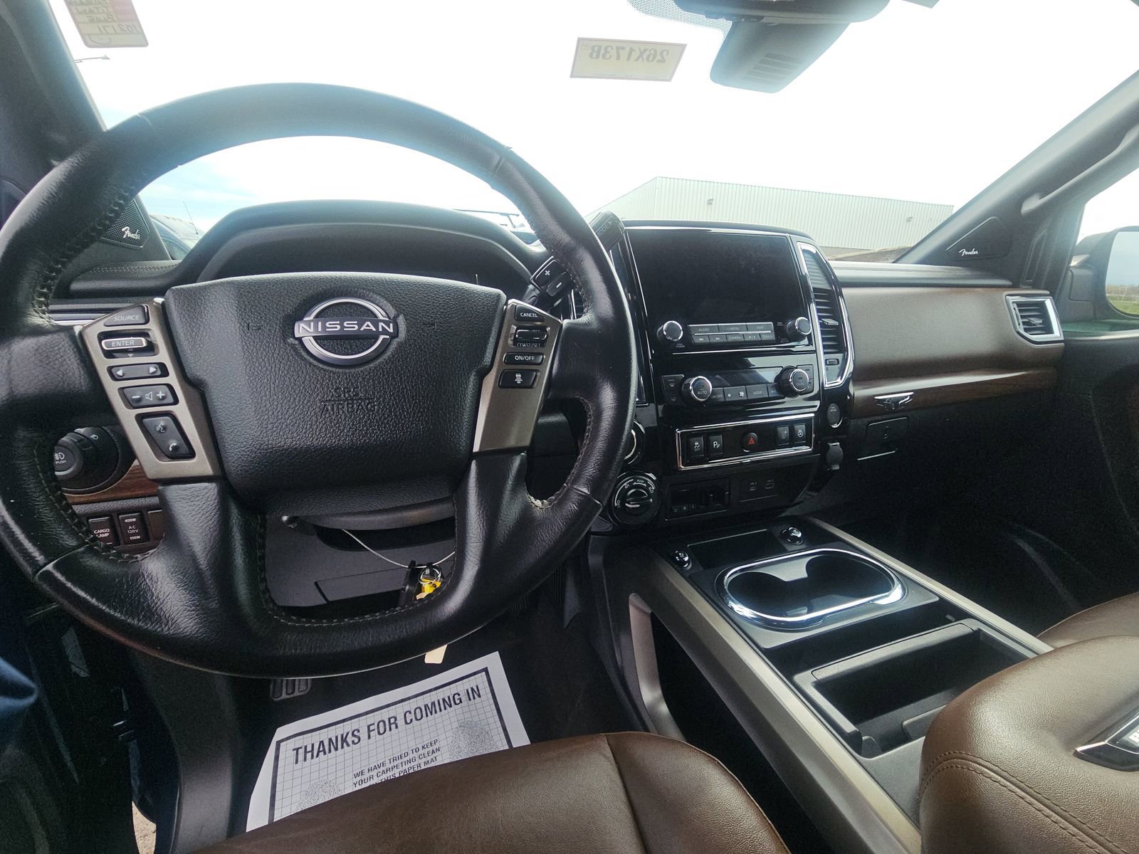 Used 2023 Nissan Titan Platinum Reserve w/ Off Road Protection Package AWD/4WD image 4