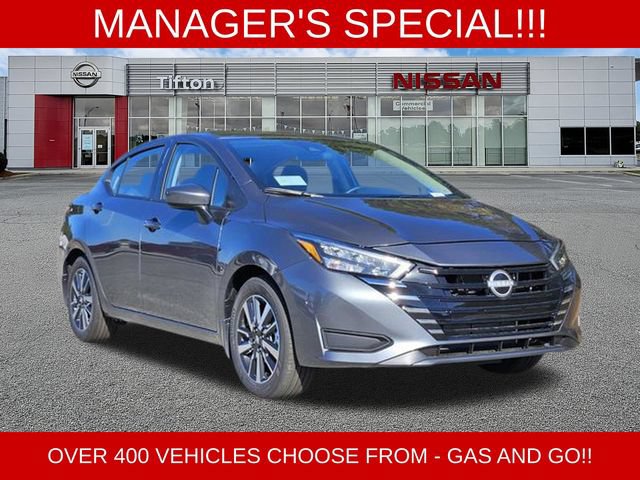 New 2025 Nissan Versa SV w/ Trunk Package FWD image 1