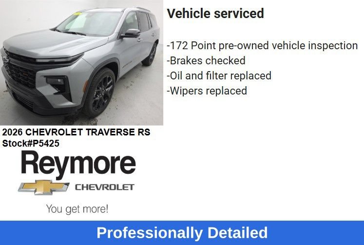 Used 2026 Chevrolet Traverse RS AWD/4WD image 68