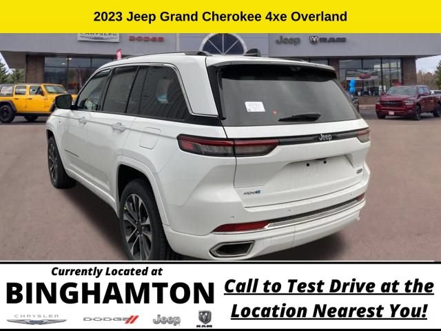 New 2023 Jeep Grand Cherokee Overland w/ Luxury Tech Group IV AWD/4WD image 4
