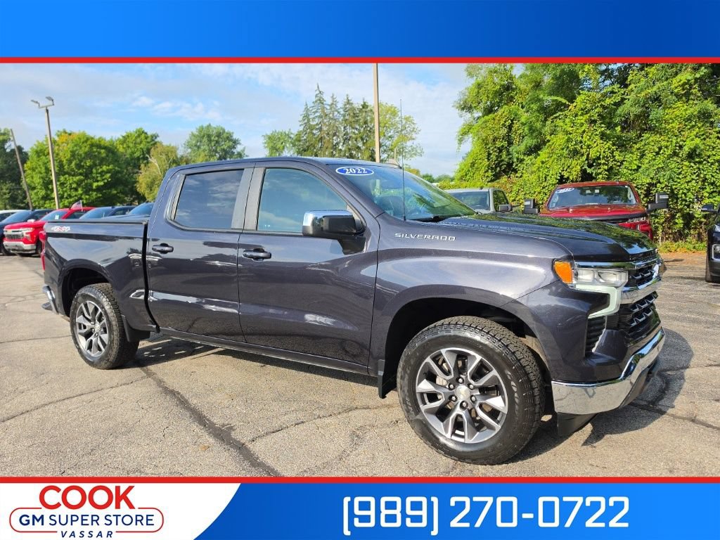 Certified 2022 Chevrolet Silverado 1500 LT AWD/4WD image 1