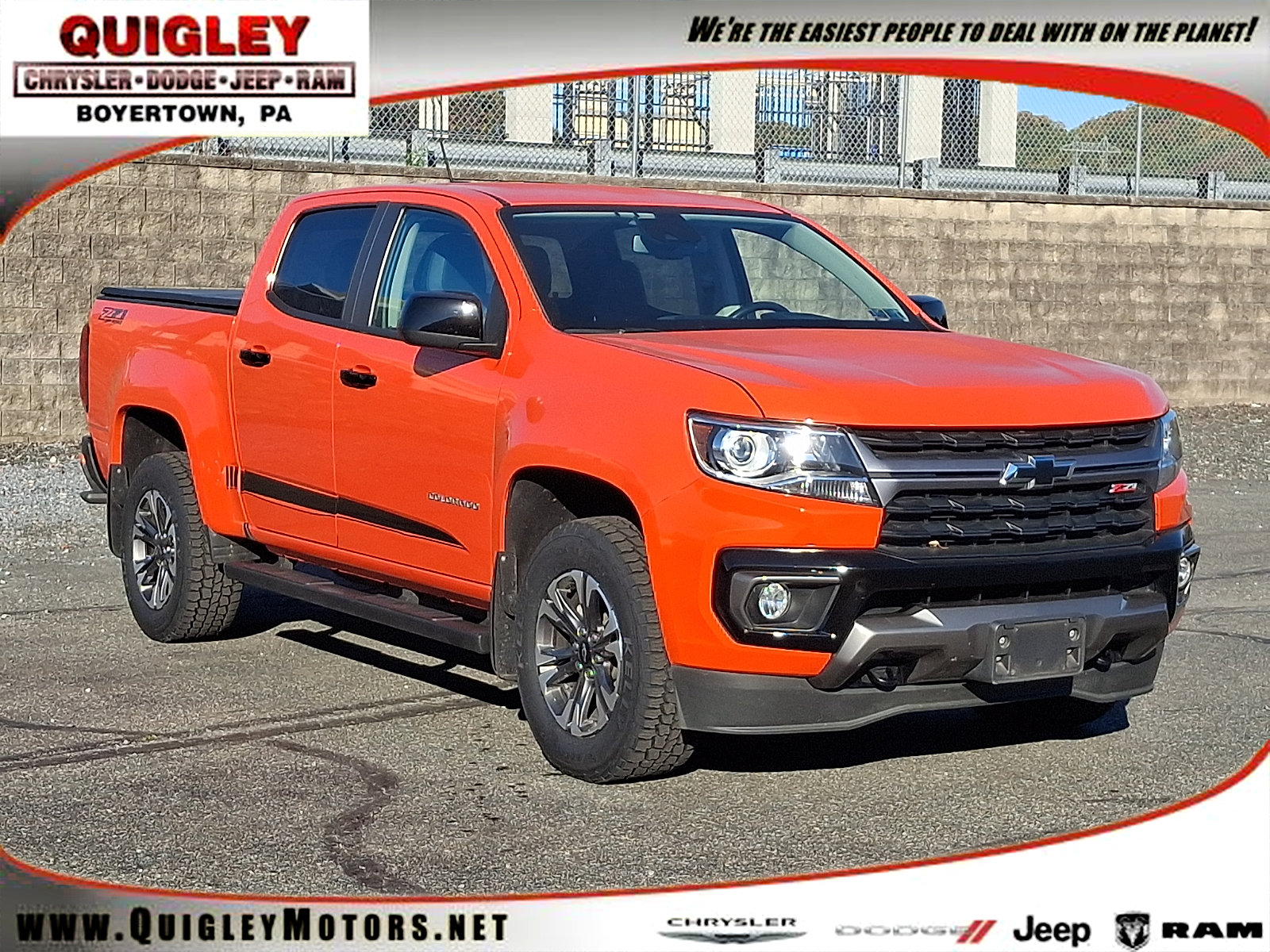 Used 2021 Chevrolet Colorado Z71 w/ Safety Package AWD/4WD image 1