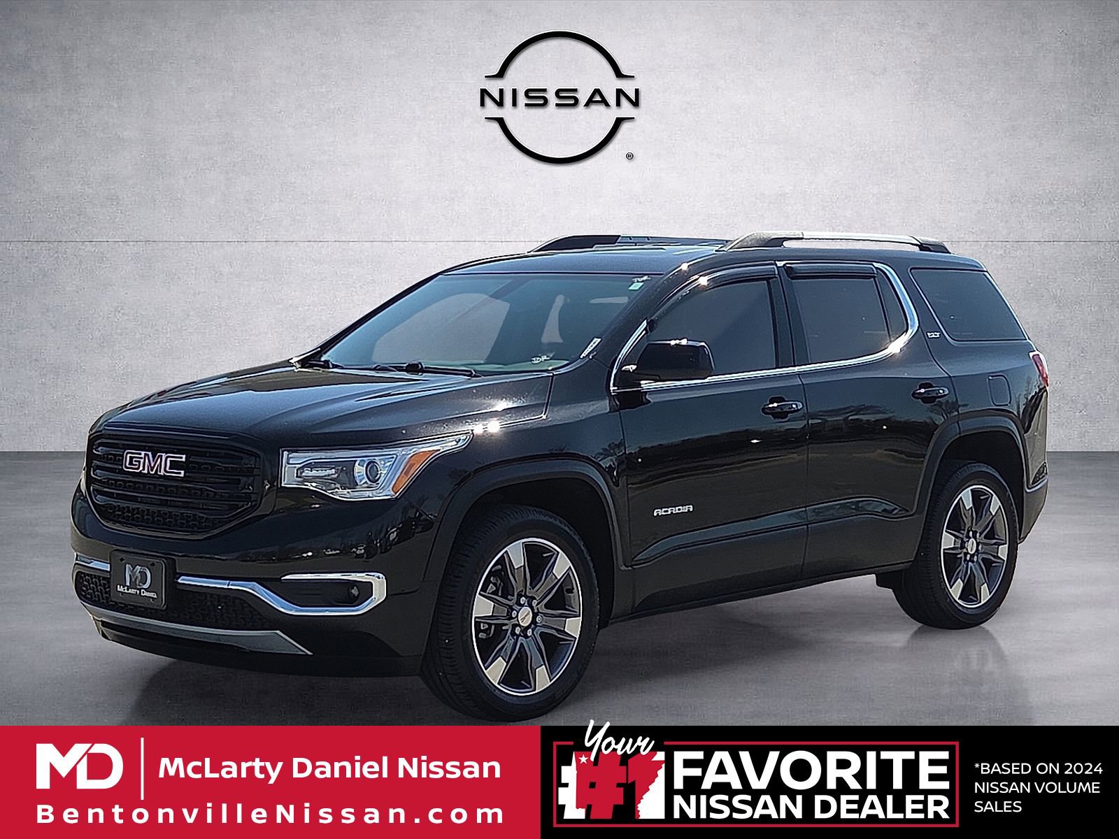 Used 2019 GMC Acadia SLT w/ LPO, Black Accent Package image 2