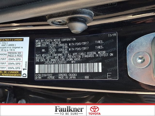 Certified 2020 Toyota 4Runner SR5 RWD image 26