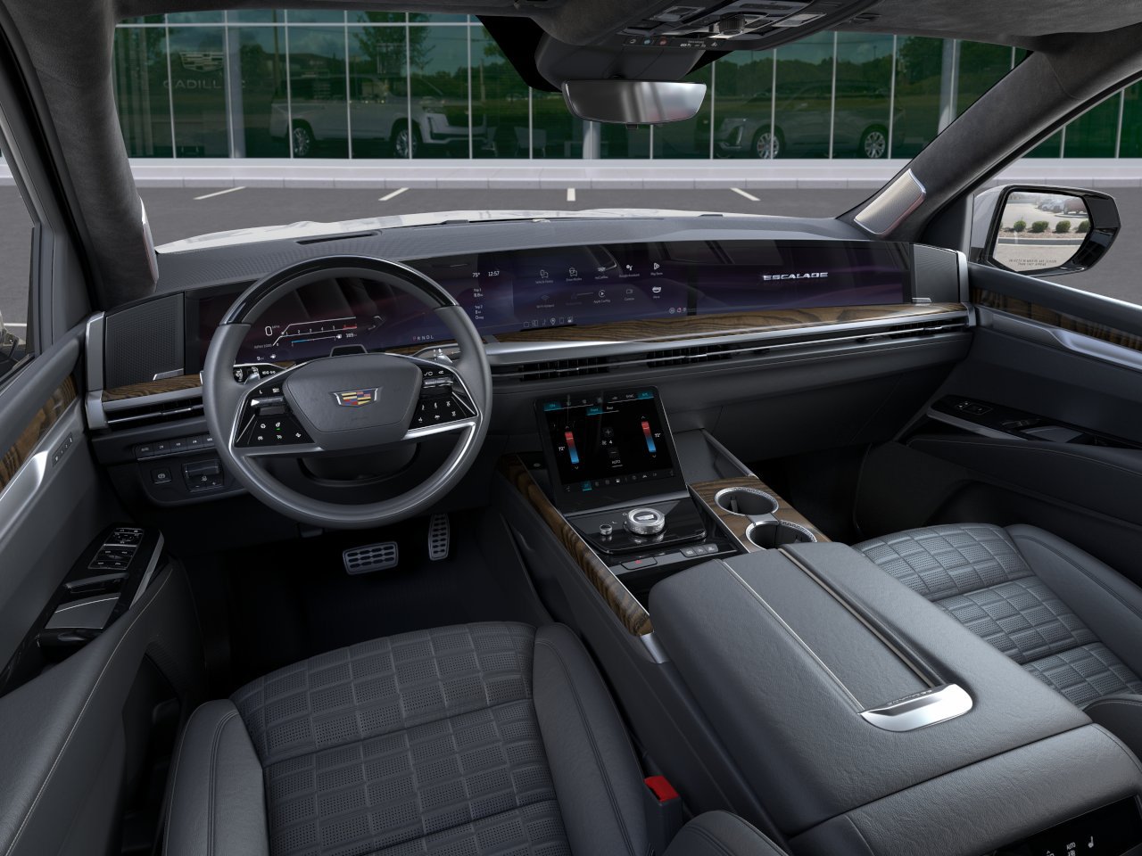 New 2026 Cadillac Escalade Platinum Sport w/ LPO, ONYX Package AWD/4WD image 15
