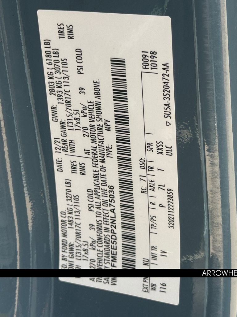 Used 2022 Ford Bronco Badlands image 35