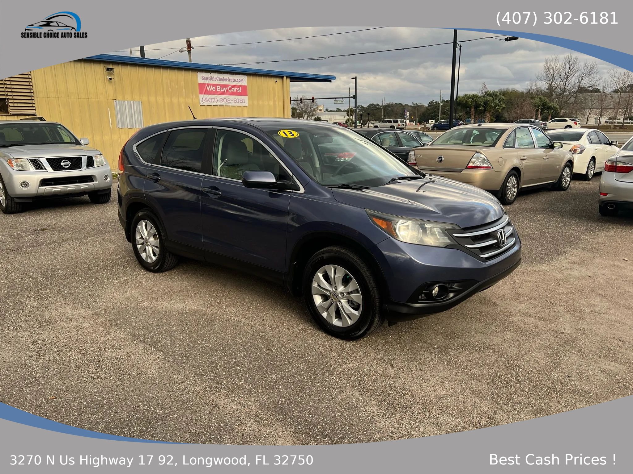 Used 2013 Honda CR-V EX image 1