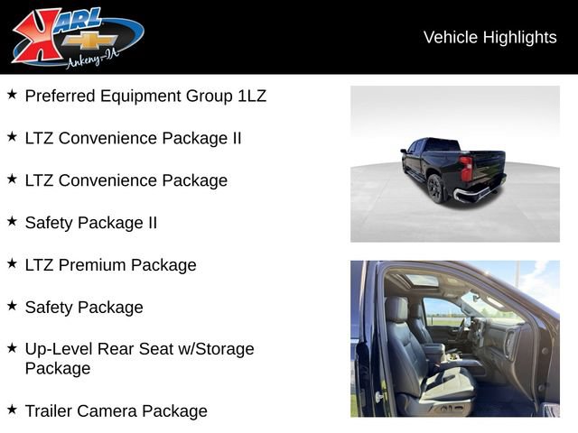 Used 2020 Chevrolet Silverado 1500 LTZ w/ LTZ Premium Package AWD/4WD image 2