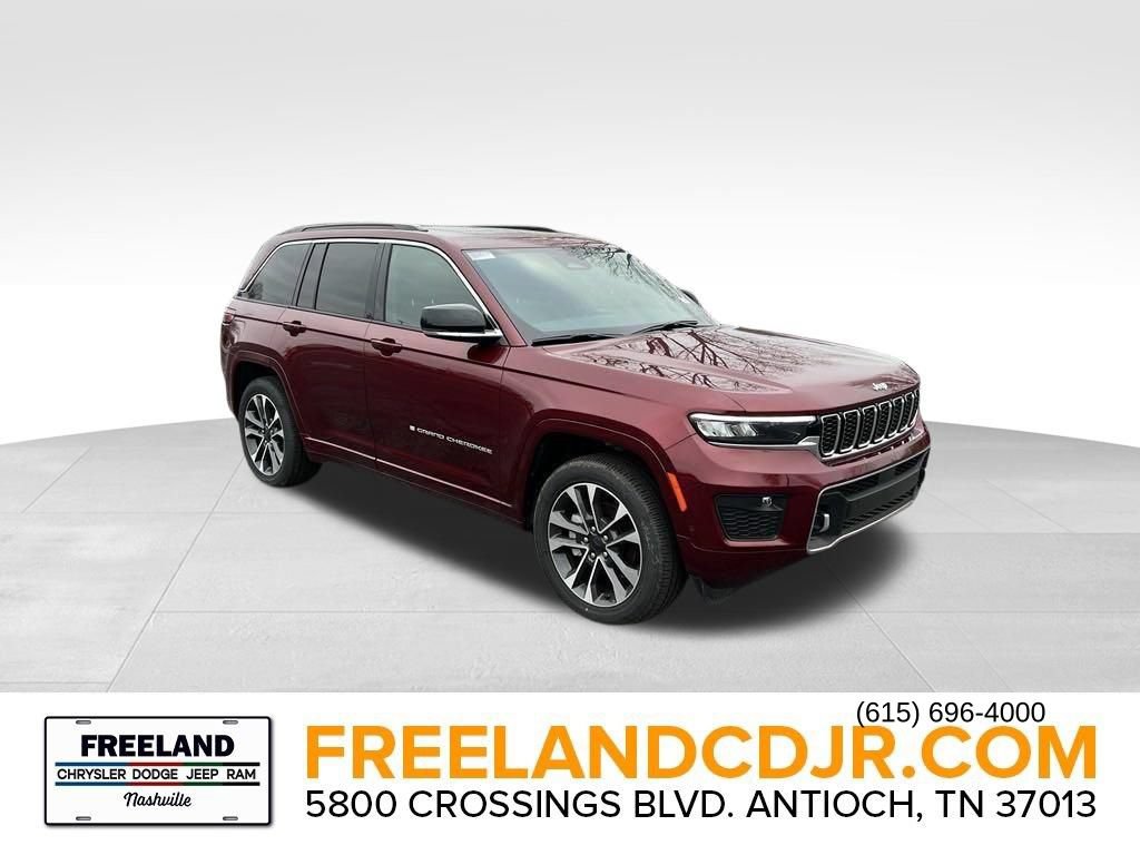 New 2024 Jeep Grand Cherokee Overland w/ Luxury Tech Group IV AWD/4WD 360° Tour