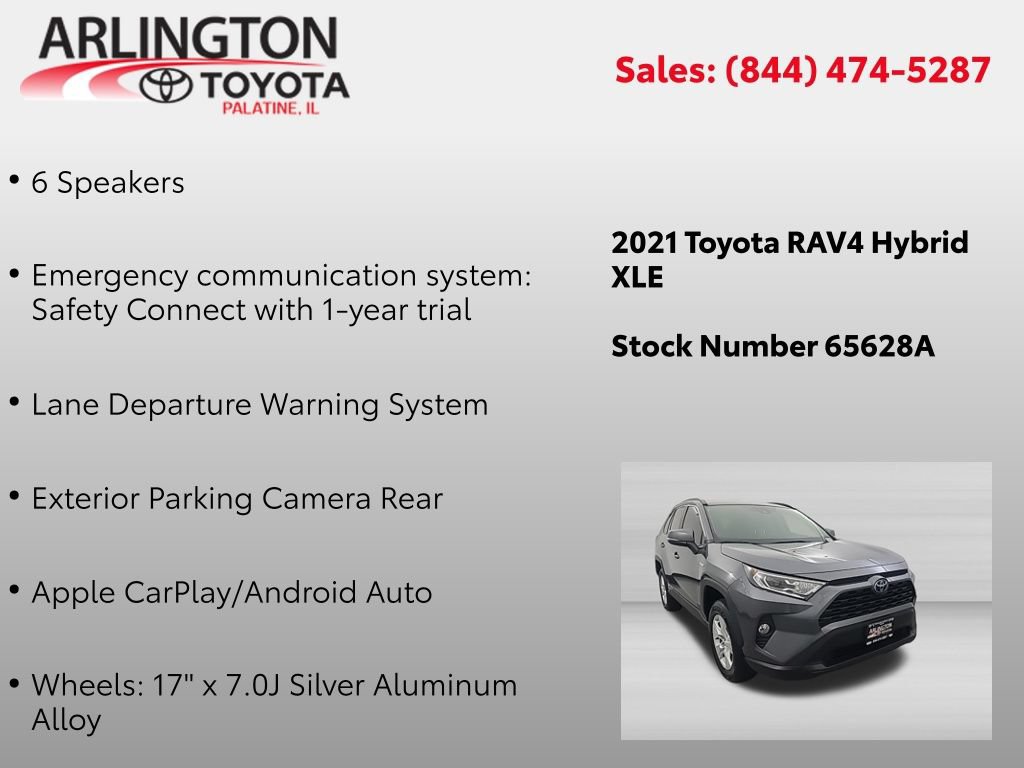 Used 2021 Toyota RAV4 XLE AWD/4WD image 4
