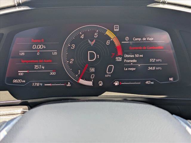 Used 2021 Chevrolet Corvette Stingray Preferred Cpe w/ Engine Appearance Package RWD image 10