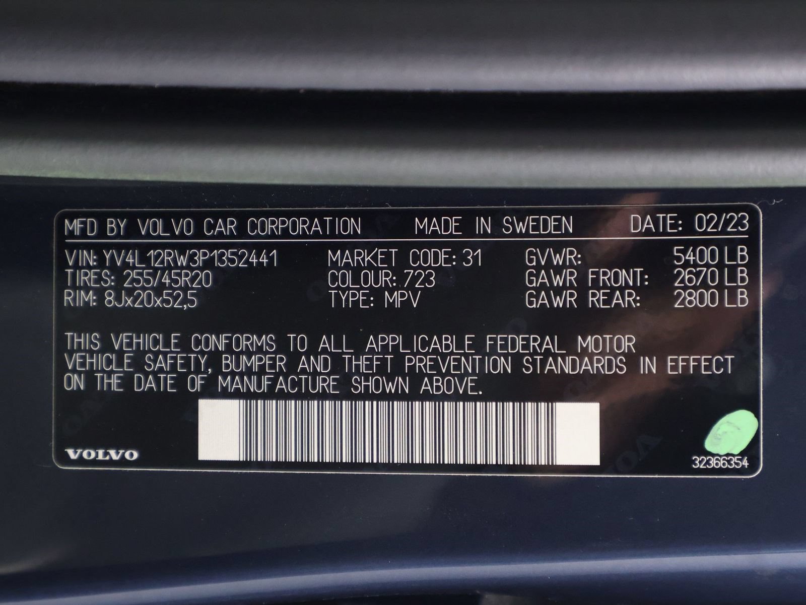 Used 2023 Volvo XC60 B5 Plus w/ Climate Package AWD/4WD image 16