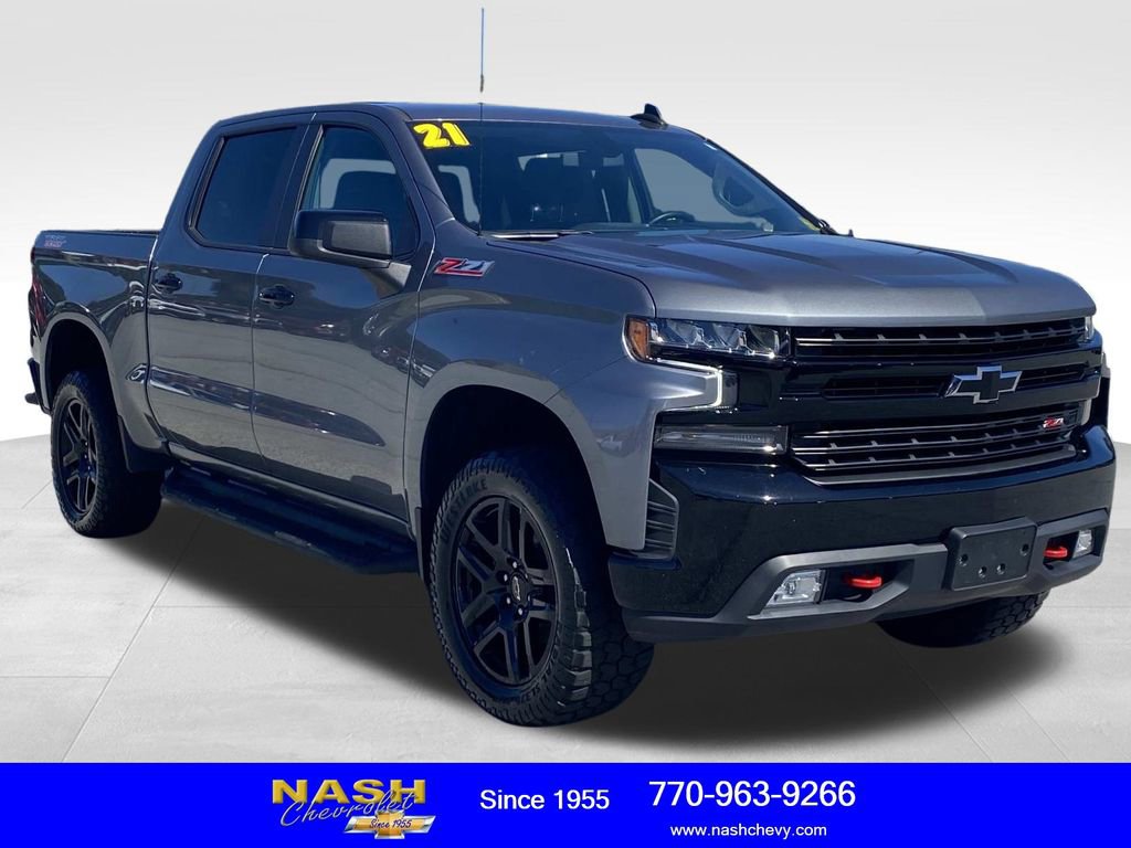 Used 2021 Chevrolet Silverado 1500 LT Trail Boss w/ Bed Protection Package