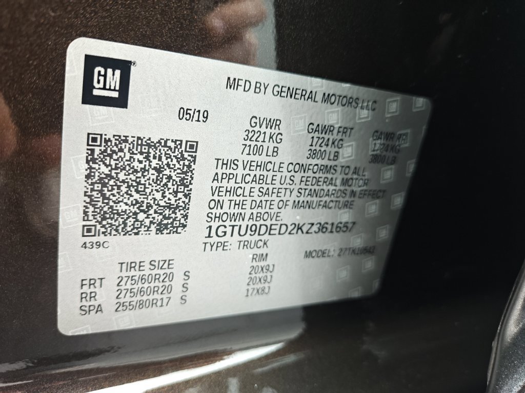 Used 2019 GMC Sierra 1500 SLT w/ SLT Premium Plus Package AWD/4WD image 26