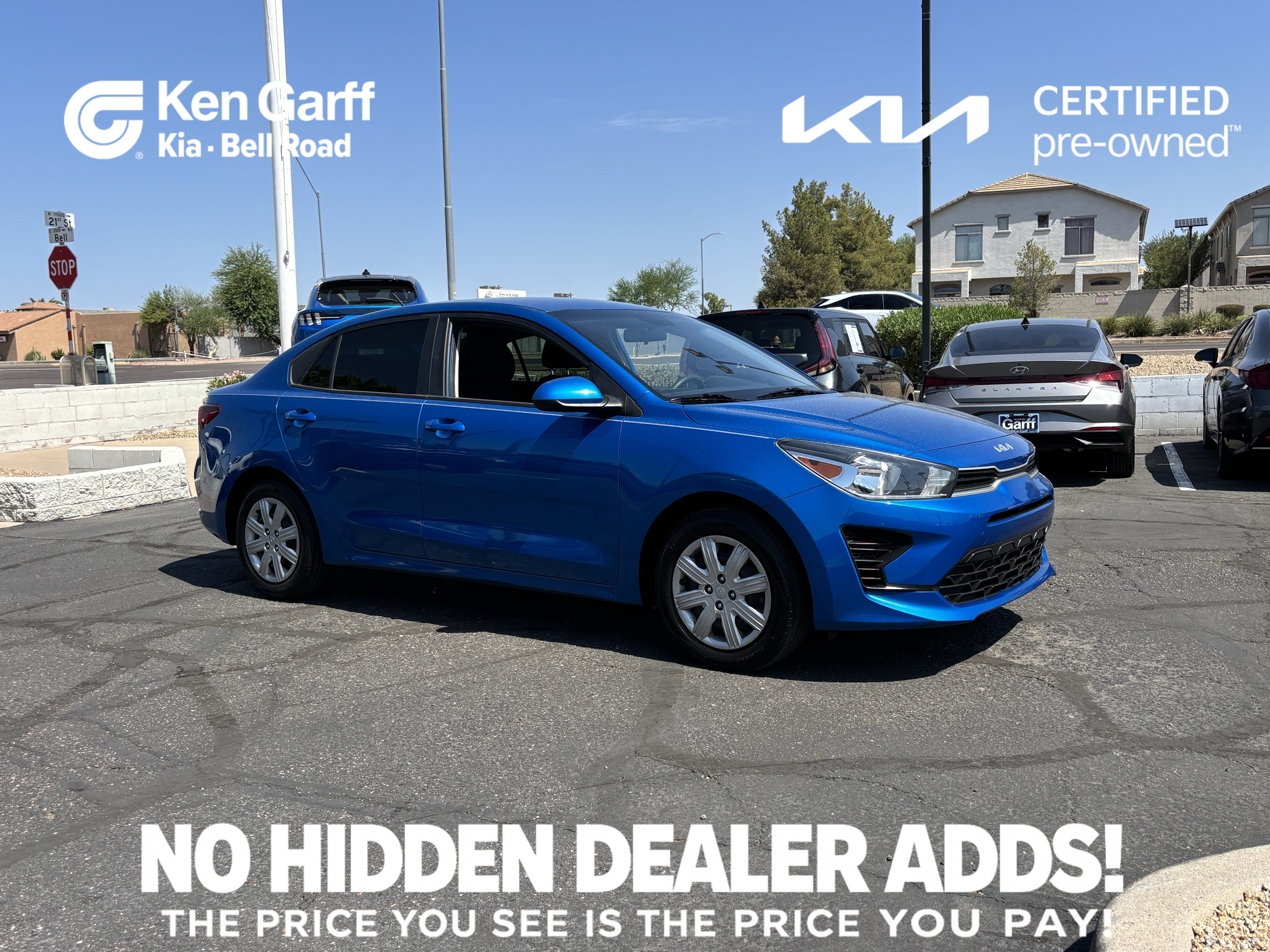 Certified 2022 Kia Rio S FWD image 1