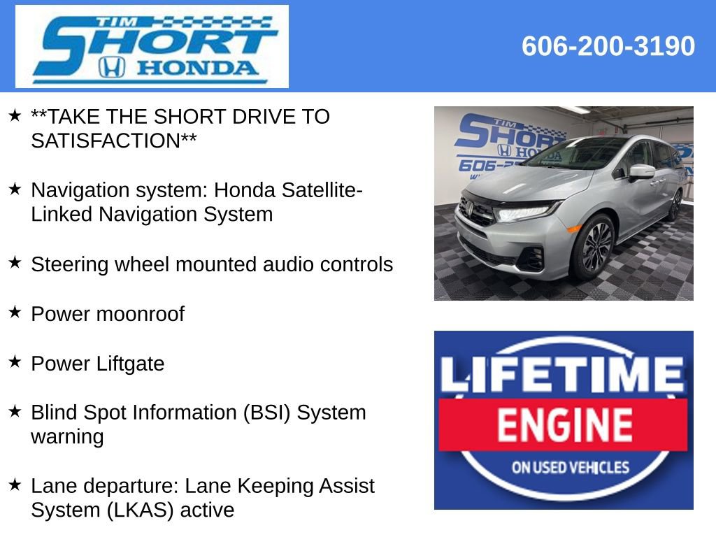New 2026 Honda Odyssey Elite image 4