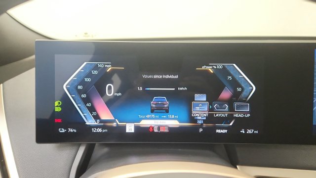 Used 2024 BMW iX xDrive50 w/ Sport Package AWD/4WD image 54