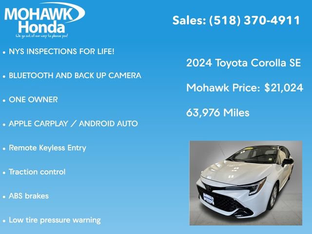 Used 2024 Toyota Corolla SE FWD image 7