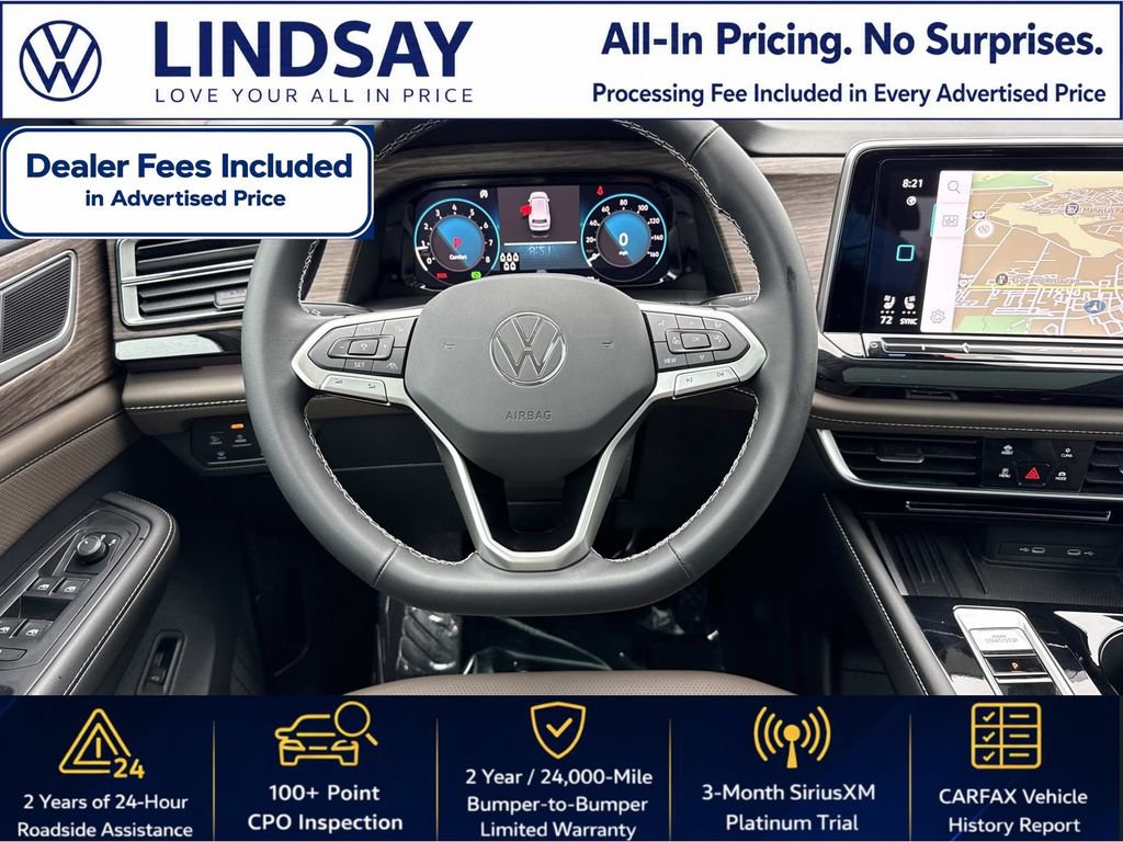 Certified 2025 Volkswagen Atlas SEL AWD/4WD image 14