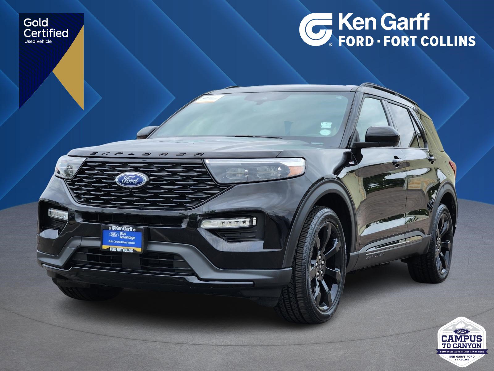 Certified 2023 Ford Explorer ST-Line w/ Class IV Trailer Tow Package AWD/4WD image 1