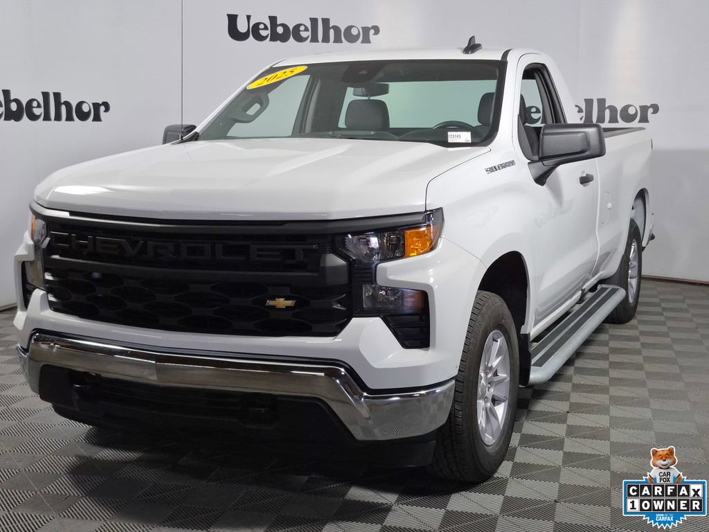 Certified 2025 Chevrolet Silverado 1500 W/T RWD image 3