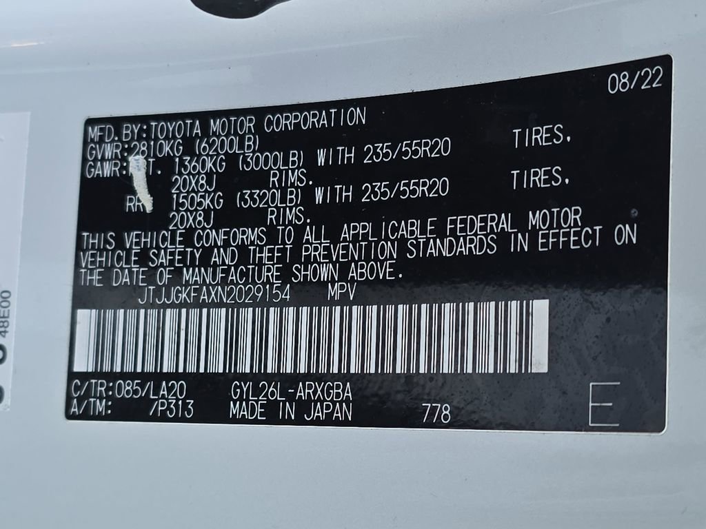 Certified 2022 Lexus RX 450hL Luxury w/ Cold Area Package (CT) image 37