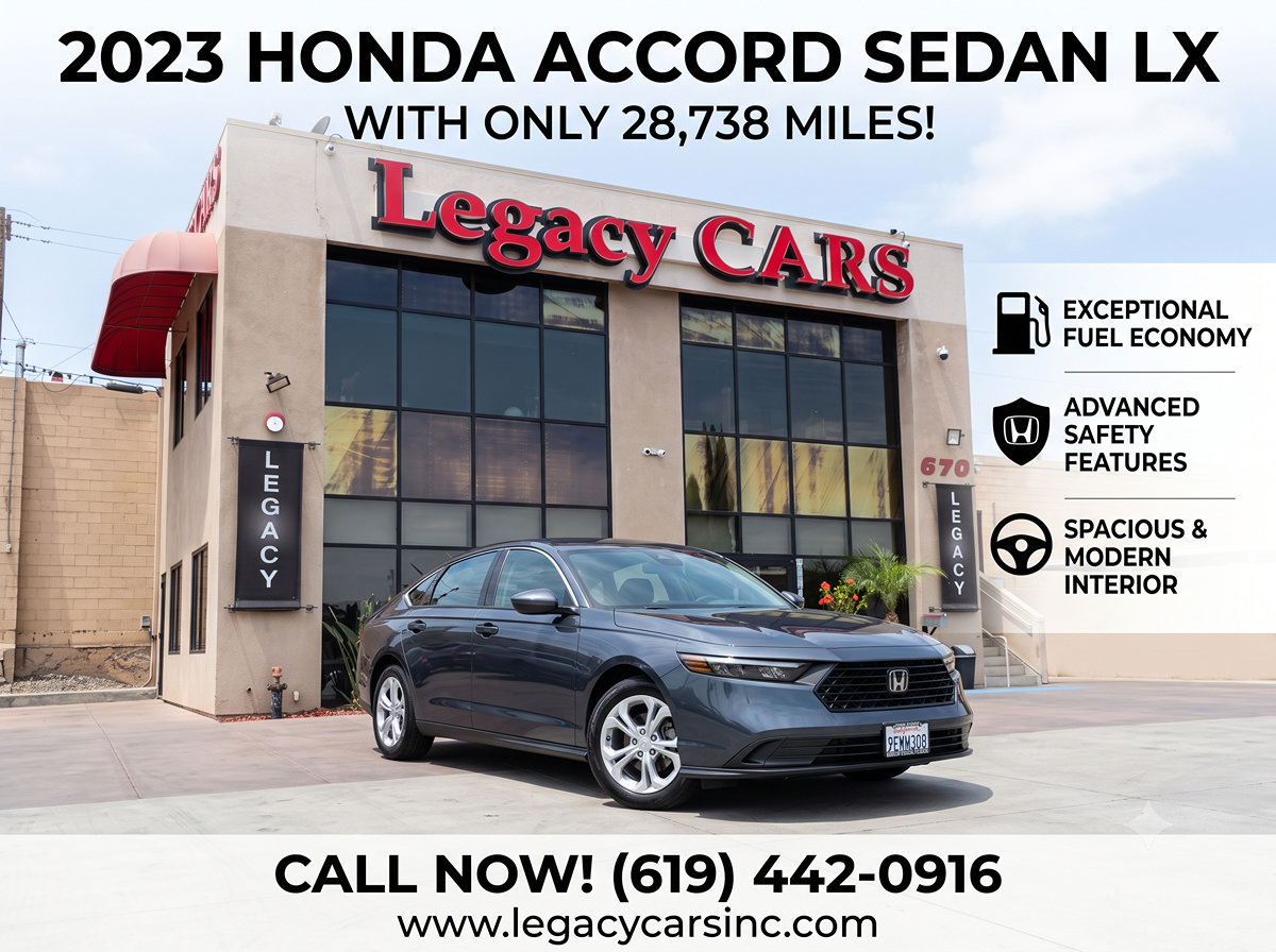 Used 2023 Honda Accord LX image 2
